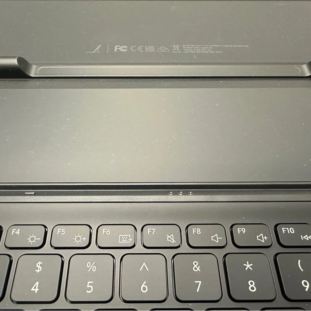 Samsung Black Book Cover Keyboard for Galaxy Tabs
